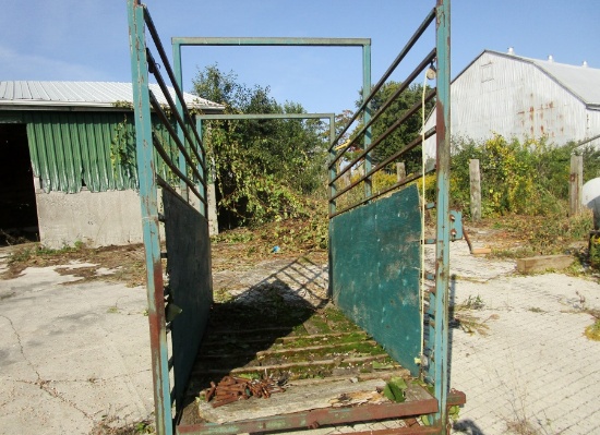 Livestock Portable Loading Chute!