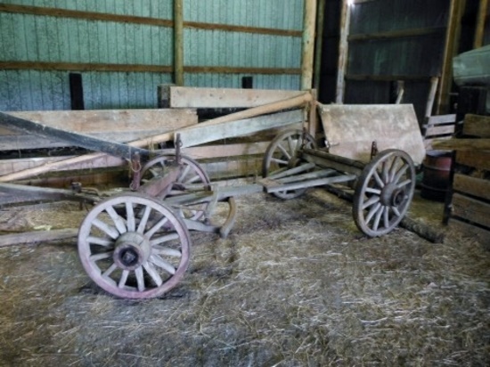 Antique Wagon Running Gear!