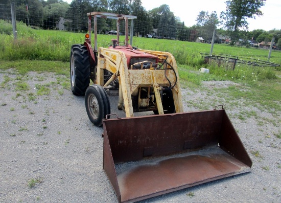 135 Massey Ferguson Loader Tractor!