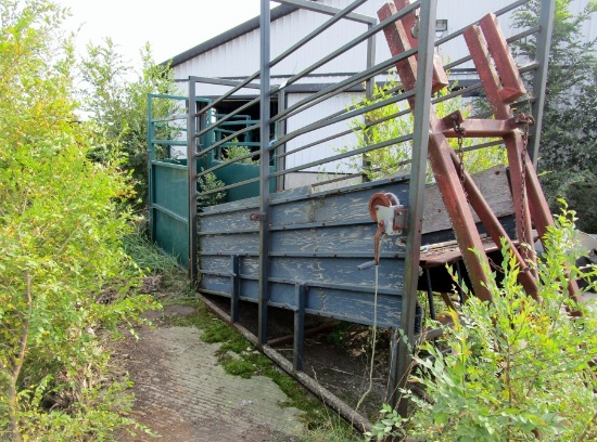Martin Portable Livestock Loading Chute!