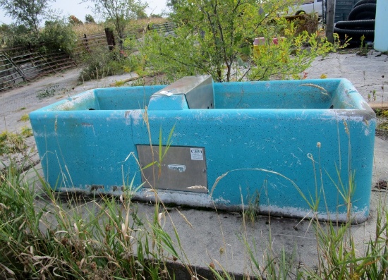 Heated Concrete Water Trough!