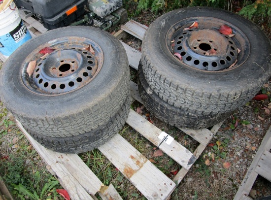 Set of Snow Tires & Rims!