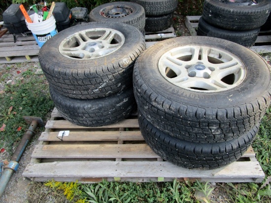 Set of Truck Tires & Rims!