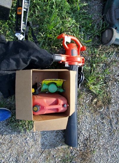 Black & Decker Leaf Vacuum, Etc.!