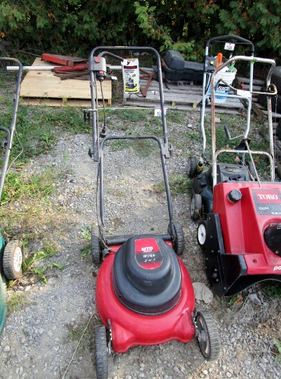 MTD Electric Mower!
