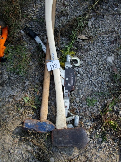 Axe, Sledge Hammer, Etc.!