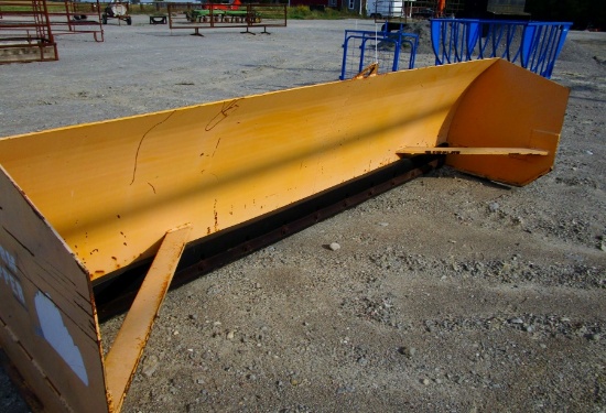 12’ Storm Stopper Scraper Box Plow with Rubber!