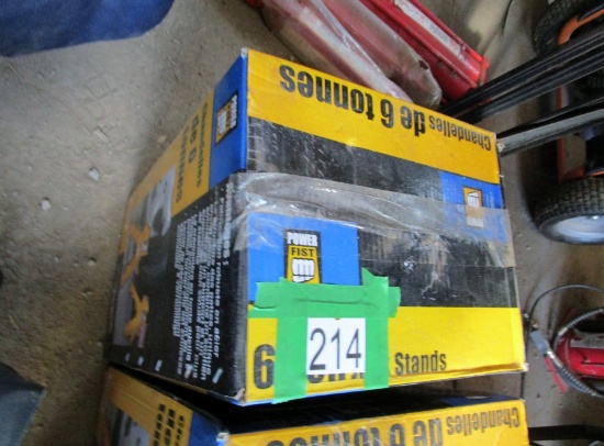 6 Ton Jack Stands - New!