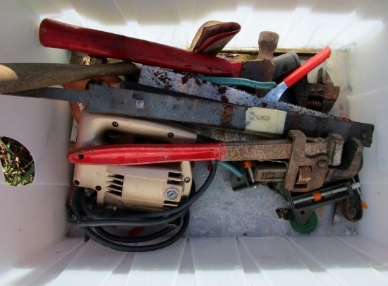 Jig Saw, Pipe Wrench, Etc.!