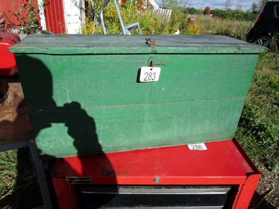 Antique Tool Box with Tools!
