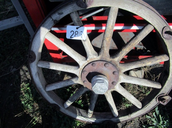 Antique Essex Wagon Wheel!
