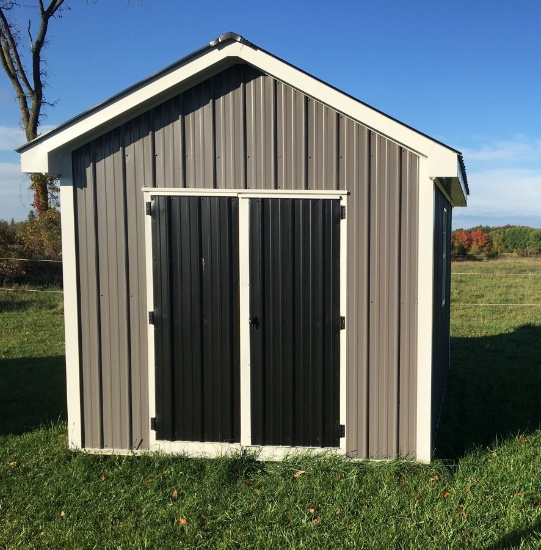 9’ x 12’ Metal Storage Shed - New!