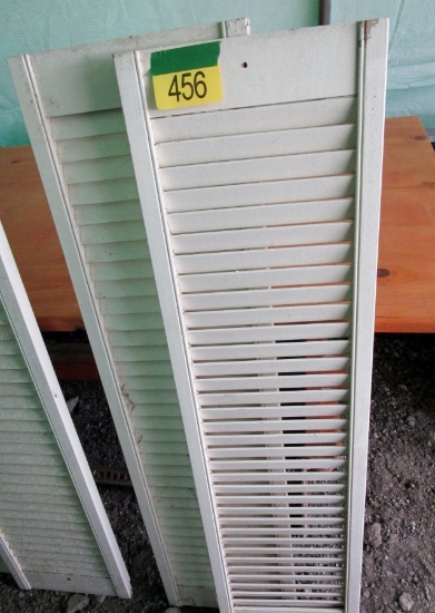 Outdoor Wood Shutters!