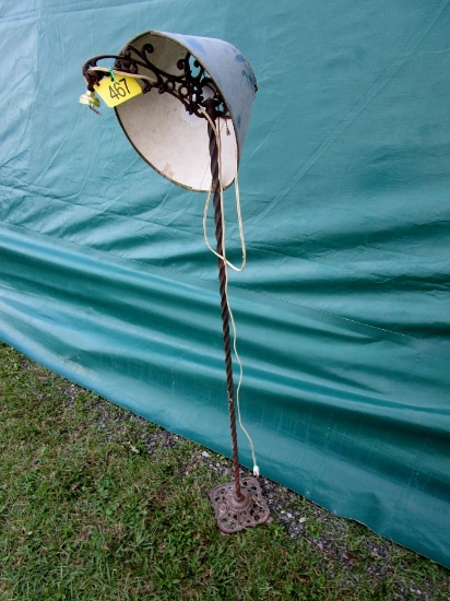 Wrought Iron Lamp Stand!
