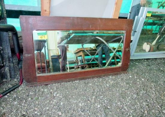 Wood Framed Mirror!