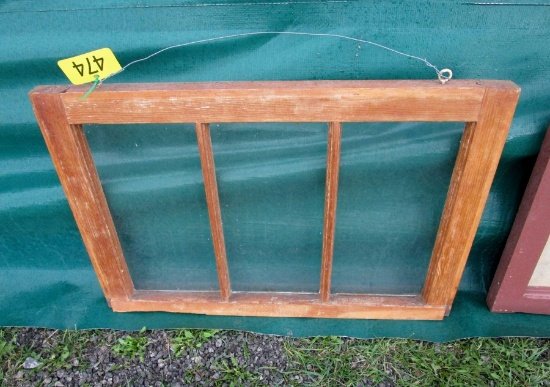 Pine Frame Window!