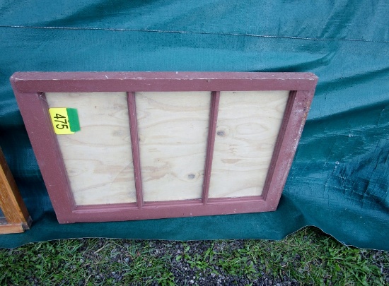 Pine Frame Window!