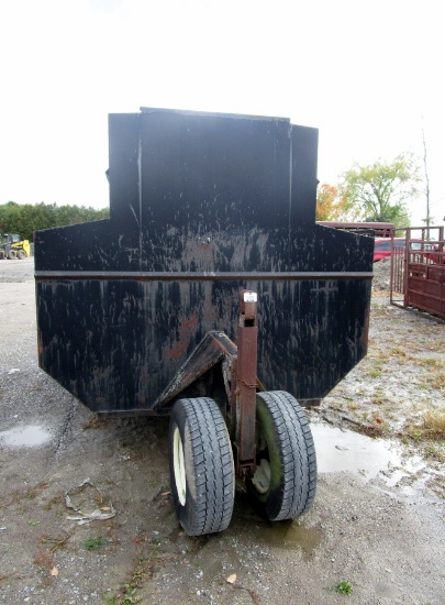 5 Ton Beef Rite Portable Hopper Feeder Wagon!