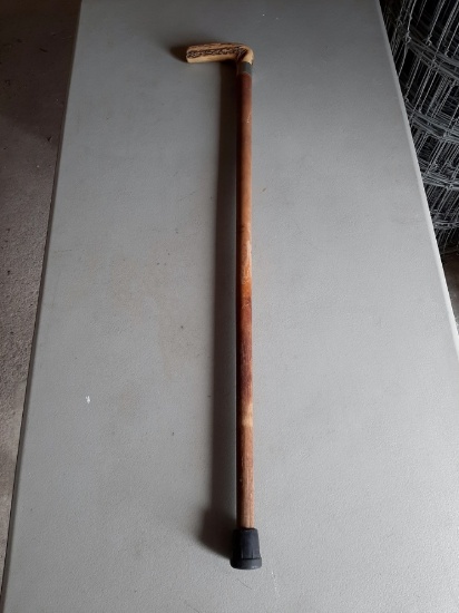 Bone Handled Walking Cane!