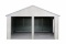 TMG Industries Double Garage Metal Shed - New!