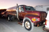 1995 Ford Single Axle Truck with 2,300 Gallon Water Tank!