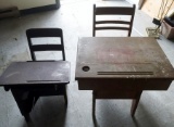 Antique School Desks!