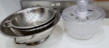Salad Spinner & Strainers!