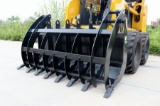 TMG Industries 72'' Skid Steer Root Rake Grapple - New!