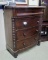 Spindle Walnut Dresser!