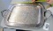 Large Silver Double Handled Serving Tray!