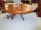 Oval Burled Walnut Table!