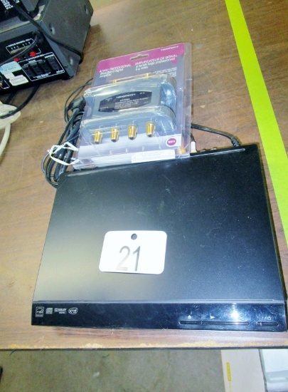 Sony DVD Player & Broadband Amplifier!