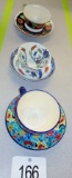 Vintage Cups & Saucers Including Longwy!