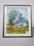 Framed Oil Painting!