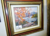 Framed Oil Painting!