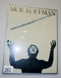 Framed Moe Koffman Print!