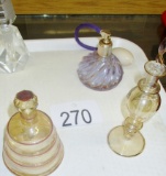 Decorative Perfume Bottles One with Atomizer!