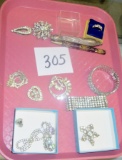 Rhinestone Costume Jewellery, Etc.!