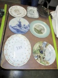 Assorted Decorative Plates Including Delft Blue!