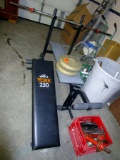 York 250 Bench Press & Weight Set!