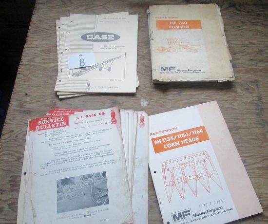 Case and MF Parts Books!