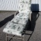 Patio Reclining Lounger with Pad!