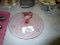 Depression Glass Cake Plate!