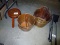 Rustic Milking Stool & Divided Wood Bucket, Etc.!