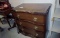 Leather Inlaid Dresser!