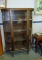 Oak Glass Bow Front China Cabinet!