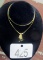 10 Kt. Gold Necklace & Pendent!
