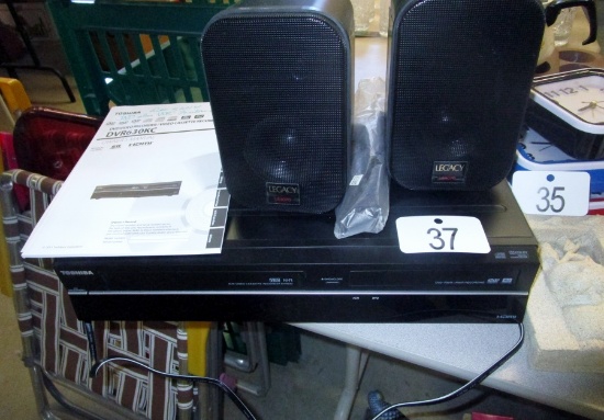 Toshiba VHS DVD Player, Etc.!