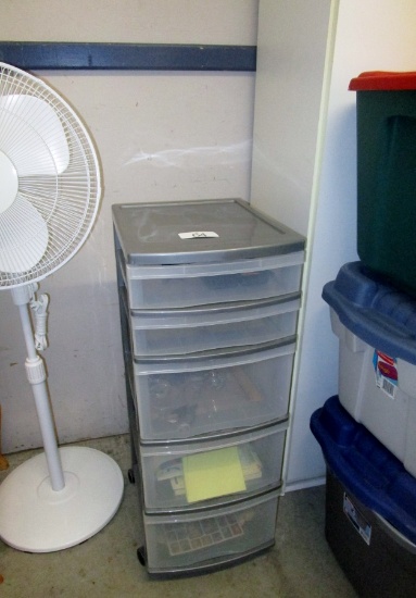 Storage Bin with Contents!