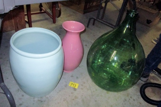Green Glass Demijohn, Etc.!